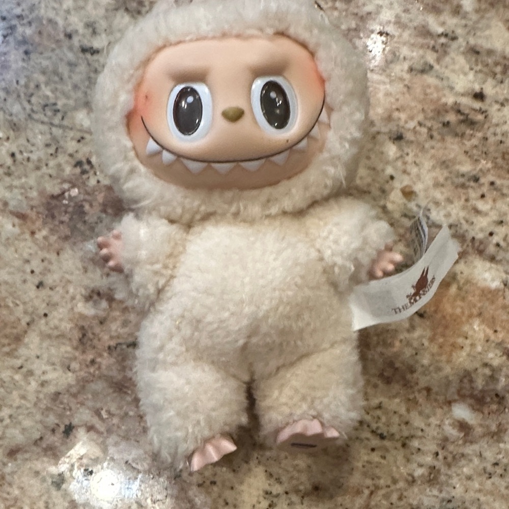 Adorable Cream Plush Doll